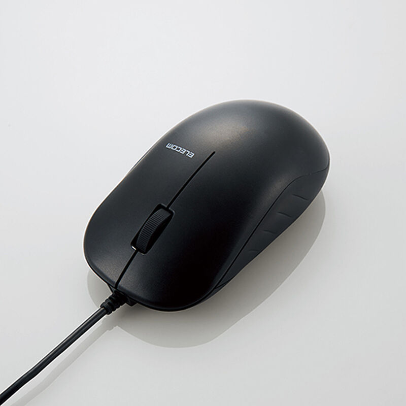 法人向け高耐久マウス/BlueLED有線マウス/3ボタン/EU RoHS指令準拠/ブラック M-K7UBBK/RS