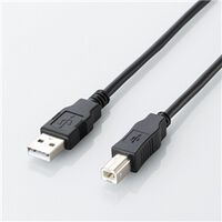 エコUSB2.0ケーブル/A-Bタイプ/エコ/5m/ブラック U2C-JB50BK