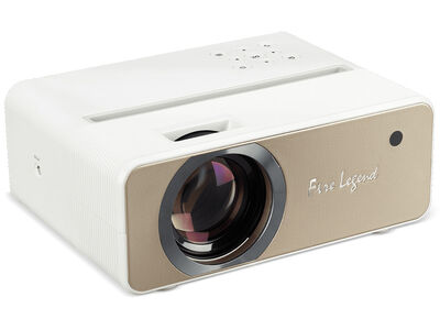 Fire Legend LEDモバイルプロジェクター QF12 （1920×1080(1080p)/100ANSI lm (標準)/HDMI・Wi-Fi/1.3Kg/2年間保証） QF12