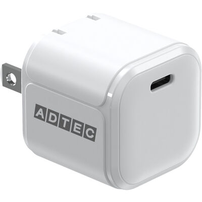 Power Delivery対応 GaN AC充電器/45W/USB Type-C 1ポート/ホワイト APD-V045C-WH