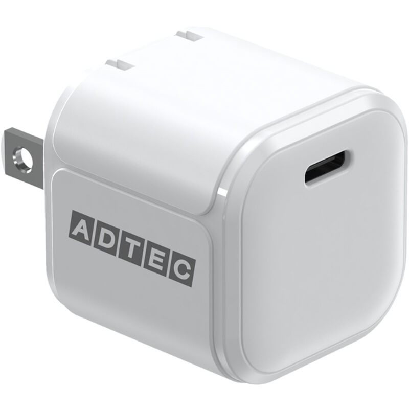 Power Delivery対応 GaN AC充電器/45W/USB Type-C 1ポート/ホワイト APD-V045C-WH