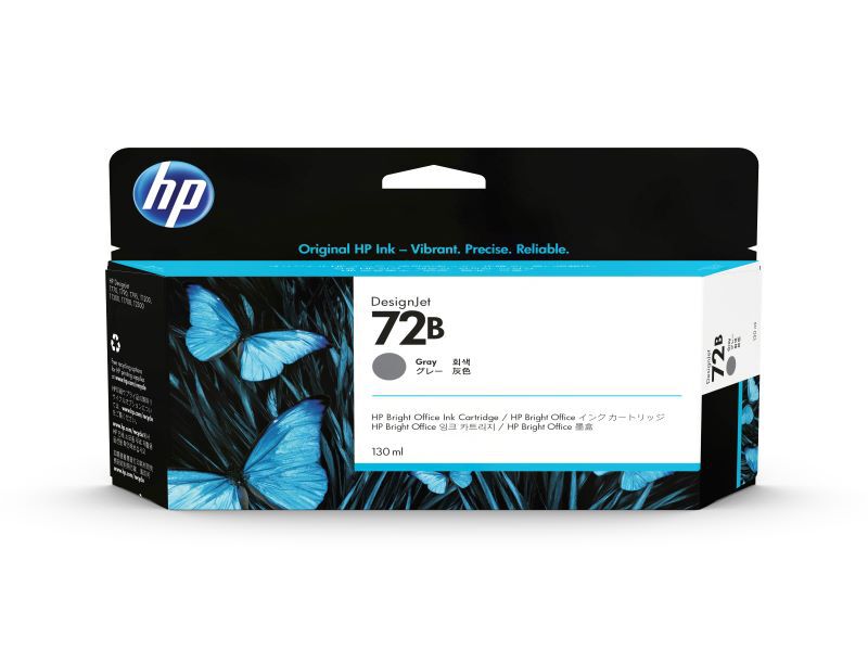 HP72Bインクカートリッジ グレー130ml 3WX08A