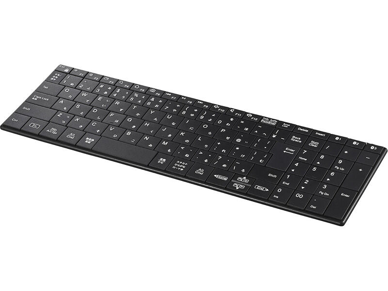Bluetooth5.0対応 コンパクトキーボード ブラック BSKBB320BK