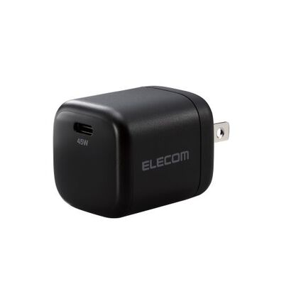 ノートPC向けACアダプター/USB充電器/USB Power Delivery/45W/Type-C1ポート/スイングプラグ/ブラック ACDC-PD2245BK