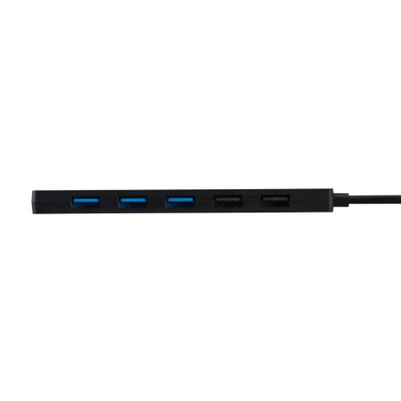 USB HUB/USB-C/最大10Gpbs/USB-A×5/Type-C-×1/バスパワー/6ポート/ブラック U3HC-H060BK