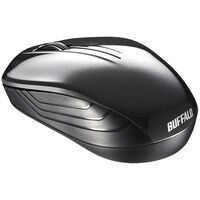 無線 BlueLED 3ボタン スタンダードマウス ブラック BSMBW107BK