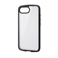 iPhone 16e/TOUGH SLIM LITE/フレームカラー/背面クリア/背面ガラス/フロストシルキー/ブラック PM-A25STSFCGSBK