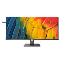 液晶ディスプレイ 39.5型/3440×1440/USB-C、DP、HDMI/ブラック/スピーカー/5年間フル保証/昇降スタンド/給電(PD)100W 40B1U5600/11