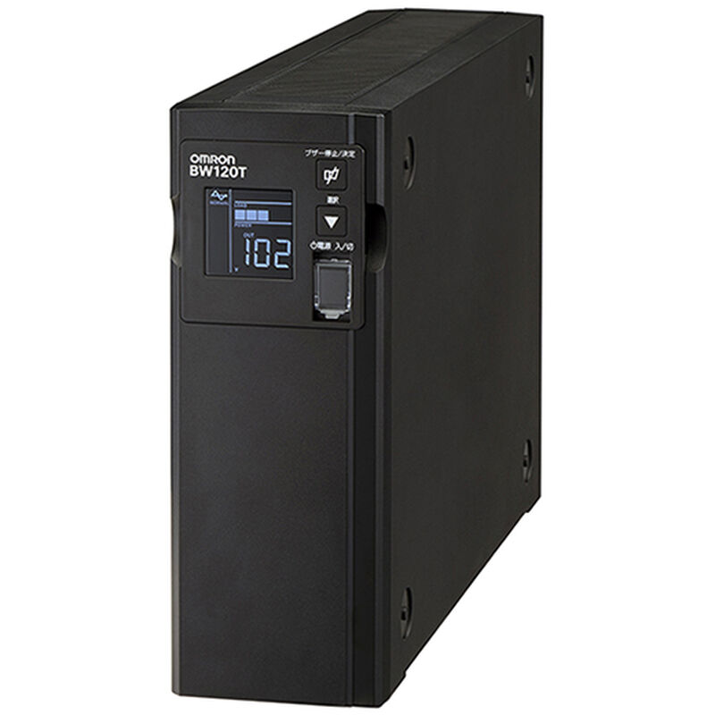 無停電電源装置 常時商用（正弦波）/1200VA/730W/縦型 BW120T