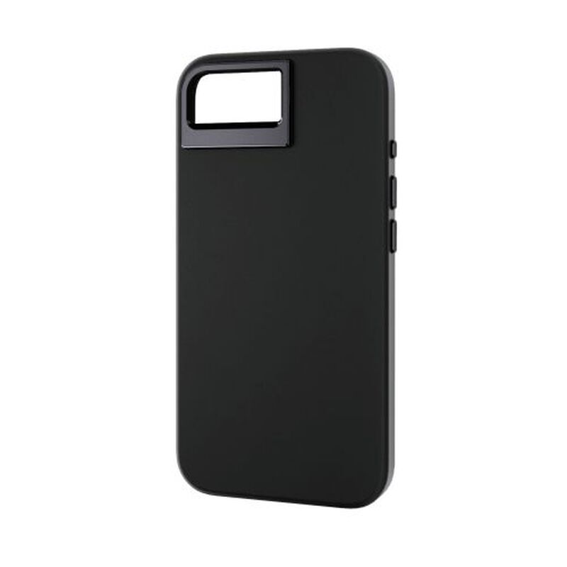 iPhone 16e/ハイブリッドケース/シリコン/スタンド/MAGKEEP/ブラック PM-A25SHVSCSTBK
