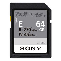 SDXC UHS-II メモリーカード Class10 64GB SF-E64A