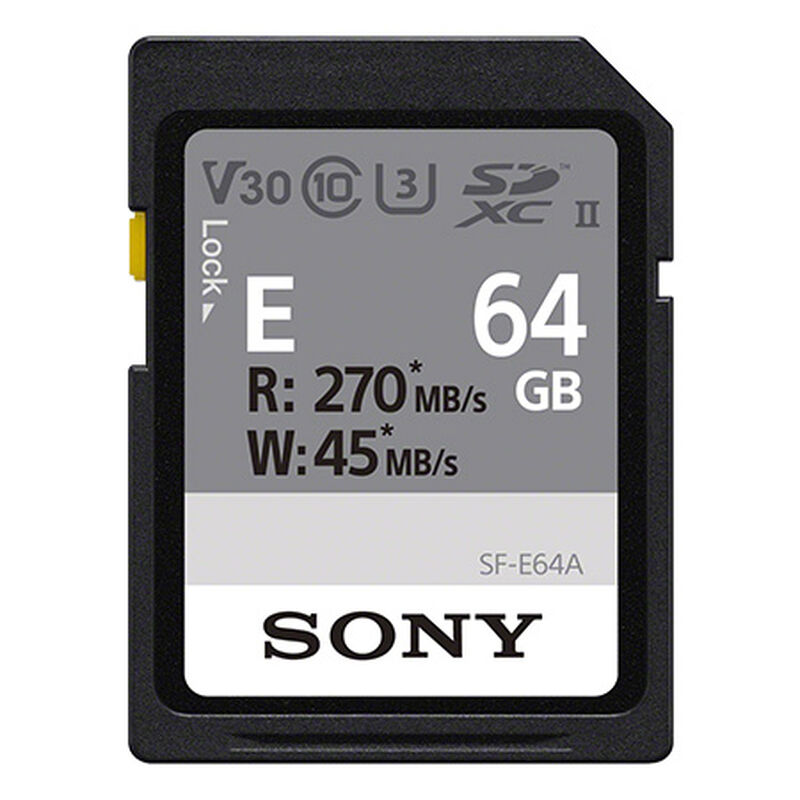 SDXC UHS-II メモリーカード Class10 64GB SF-E64A
