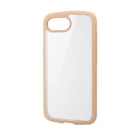 iPhone 16e/TOUGH SLIM LITE/フレームカラー/背面クリア/ストラップシート付属/カフェオレ PM-A25STSLFCBE