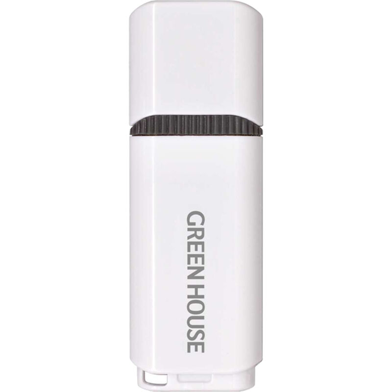 USB3.0メモリー キャップタイプ 32GB ホワイト グレー GH-UFY3EB32GGY