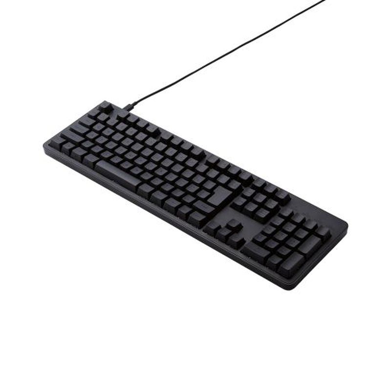 メカニカルキーボード/Leggero/有線/USB Type-C着脱式/フルサイズ/茶軸/ブラック TK-MC50UKTBK