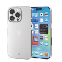 iPhone 16 Pro用ソフトケース/極み/クリア PM-A24CUCTCR