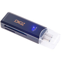 USB-C USB 3.1 Super Speed カードリーダー ( SD/SDHC UHS-I/SDXC UHS-I/microSDXC UHS-I ) OTG On-The-Go対応 DDSDRW002CBK