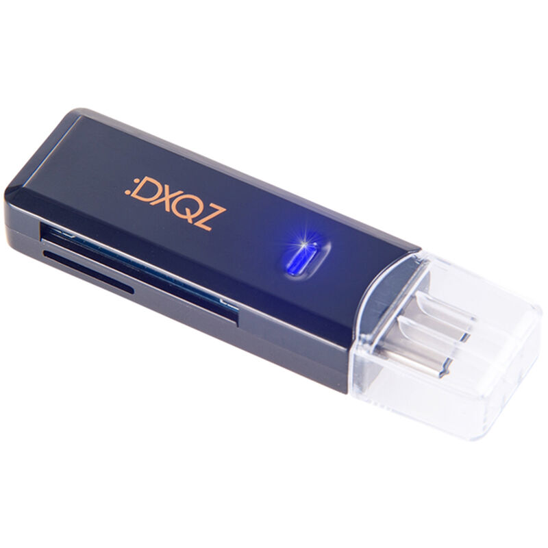 USB-C USB 3.1 Super Speed カードリーダー ( SD/SDHC UHS-I/SDXC UHS-I/microSDXC UHS-I ) OTG On-The-Go対応 DDSDRW002CBK