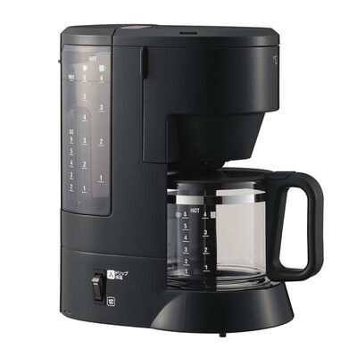 コーヒーメーカー ブラック 珈琲通 810ml コーヒーカップ6杯 EC-MA60-BA