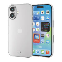 iPhone 16用ソフトケース/極み/クリア PM-A24AUCTCR
