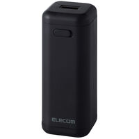 モバイルバッテリー/乾電池式/USB-A 1ポート/単3電池4本付属/ブラック DE-KD01BK