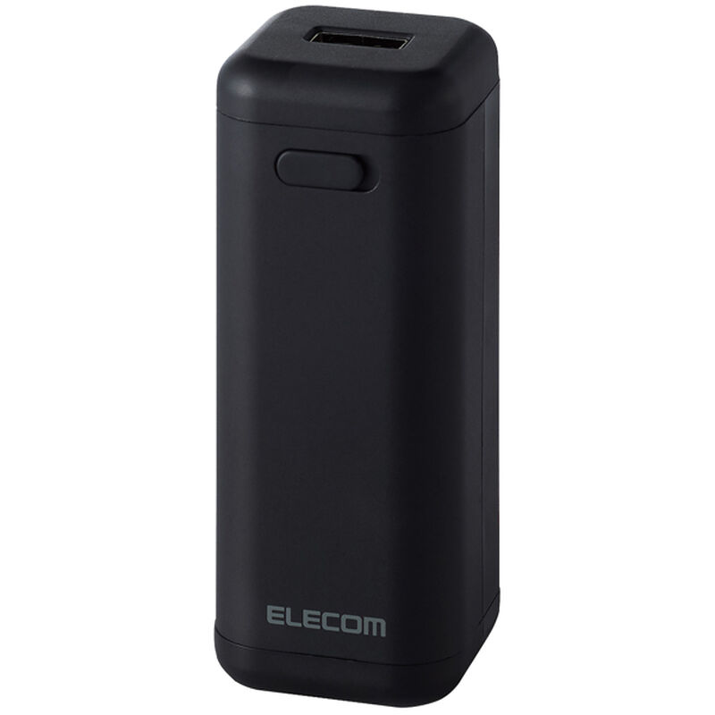 モバイルバッテリー/乾電池式/USB-A 1ポート/単3電池4本付属/ブラック DE-KD01BK