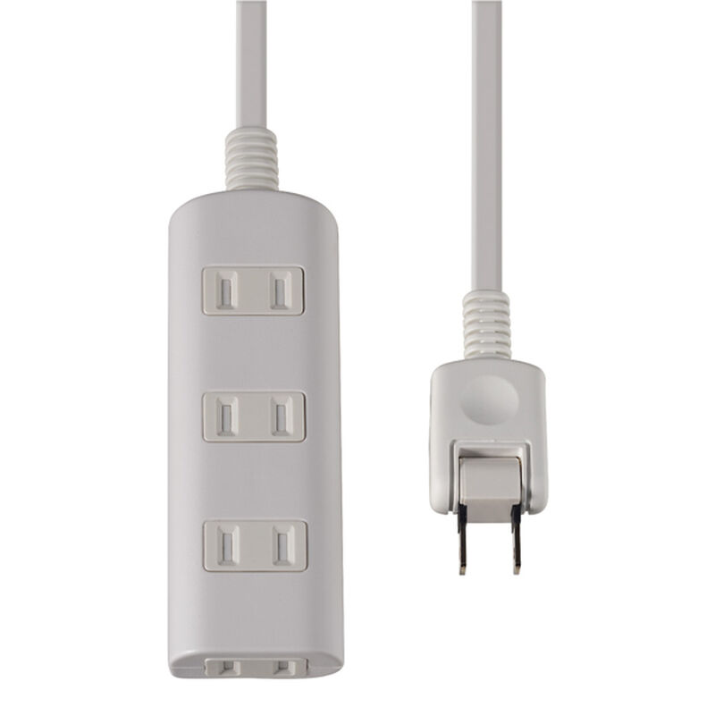 扉付タップラン 4個口 1m ホワイト WBT-N4010B(W)