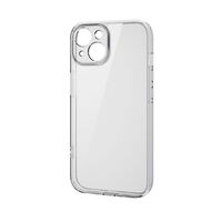 iPhone 15用ハイブリッドケース/極限保護/クリア PM-A23AHVCKKCR