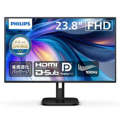 液晶ディスプレイ 23.8型/1920×1080/DP、HDMI、D-Sub/ブラック/スピーカー 24E1N1200A/11
