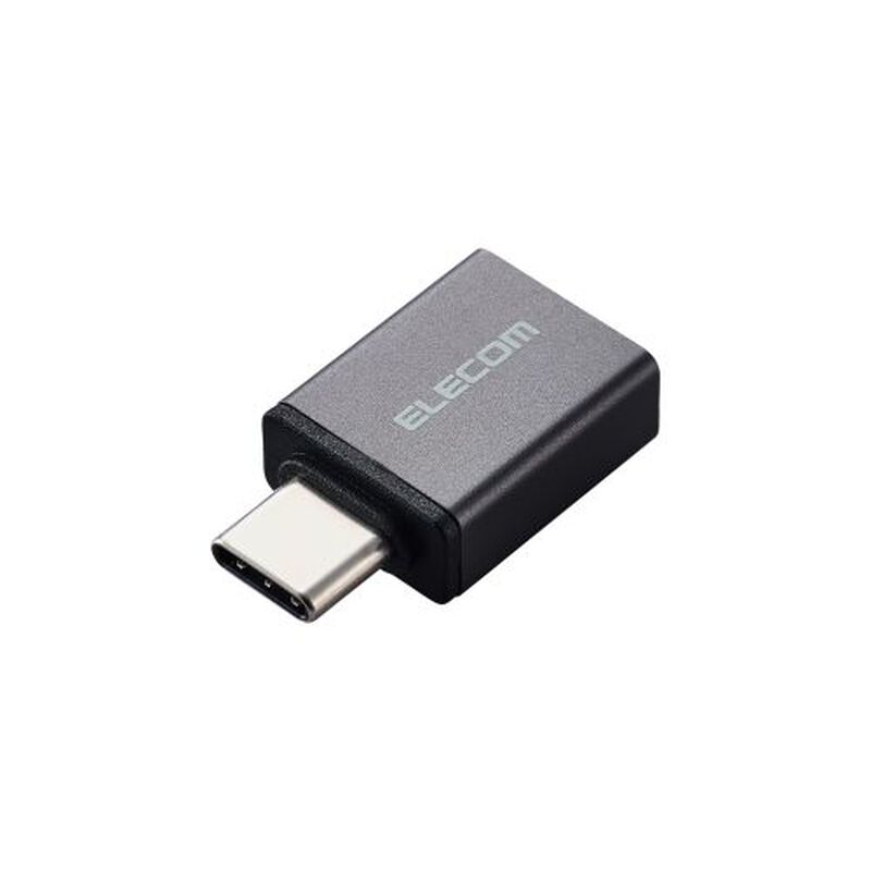 Type-C変換アダプタ/USB2.0/480Mbps/ブラック M-AFCMADBK