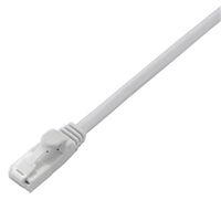 EU RoHS指令準拠 ツメ折れ防止LANケーブル(Cat5E)/3.0m/簡易パッケージ仕様/ホワイト LD-CTT/WH3/RS