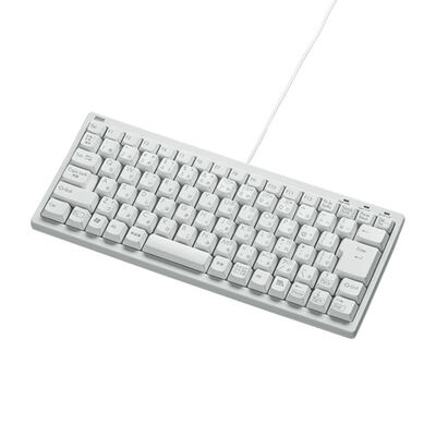 コンパクトキーボード（テンキーなし・ホワイト） SKB-KG3WN2