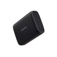 モバイルバッテリー/リチウムイオン/USB PD/30W/10000mAh/USB-C入出力×2/ブラック DE-C70L-10000BK