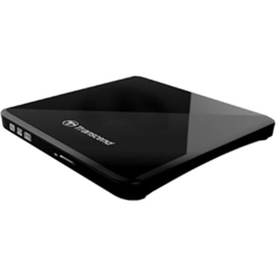 8倍速 ポータブルDVDライター、Slim type、USB、ブラック・TS8XDVDS-K