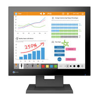 43cm（17.0）型タッチパネル装着カラー液晶モニター DuraVision FDS1783T-T ブラック FDS1783T-TBK