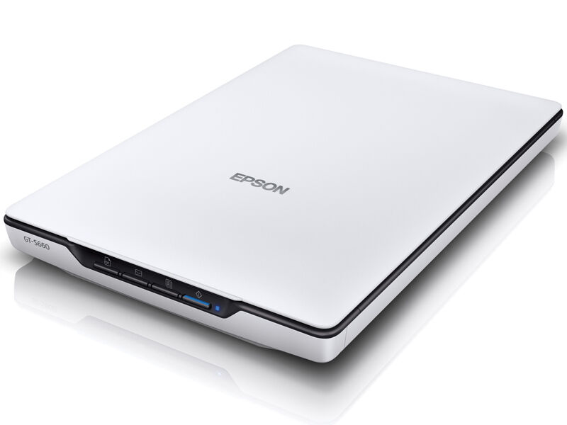 A4フラットベッドスキャナー/4800dpi/立て置きスタンド内蔵/USBバスパワー駆動 GT-S660