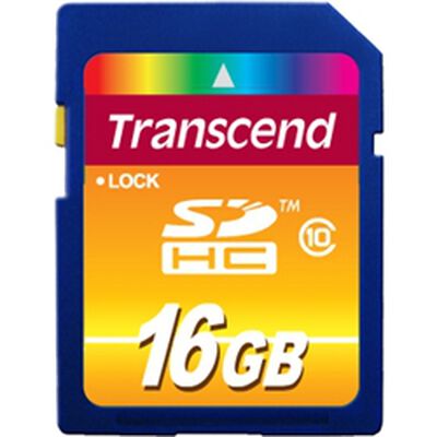 16GB SDHCカード Class10 TS16GSDHC10