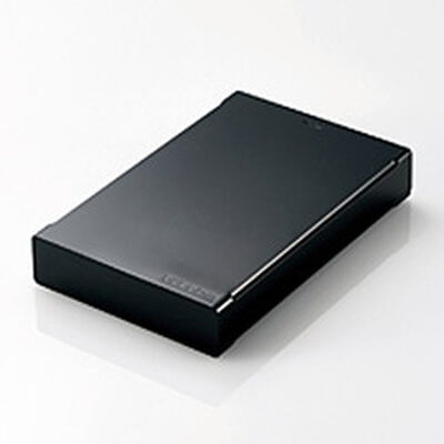 e:DISKポータブルハードディスク/USB3.0/2TB/Black ELP-CED020UBK