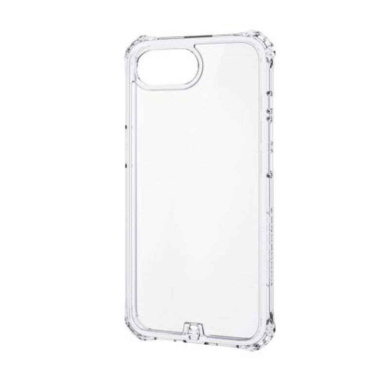 iPhone 16e/ハイブリッドケース/ZEROSHOCK/インビジブル/フォルティモ/クリア PM-A25SZEROT2CR