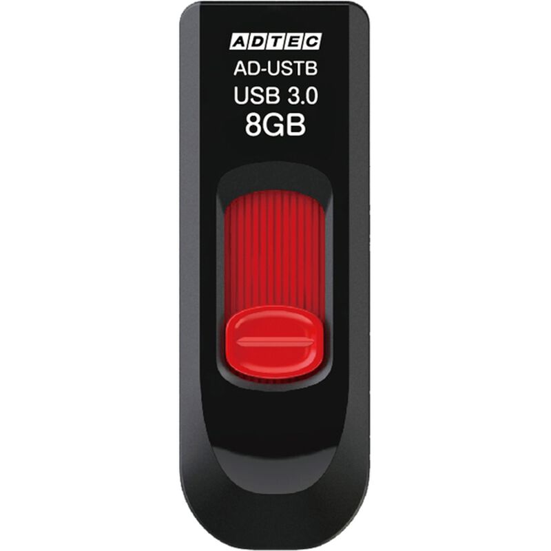 USB3.0 スライド式フラッシュメモリ 8GB AD-USTB8G-U3
