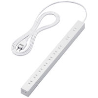 法人向け10口タップ/2P/3m/マグネット付き/ホワイト T-H0203WH