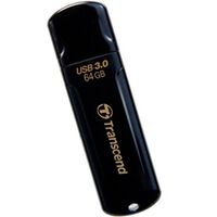 64GB USB3.0メモリ JetFlash 700 ブラック TS64GJF700