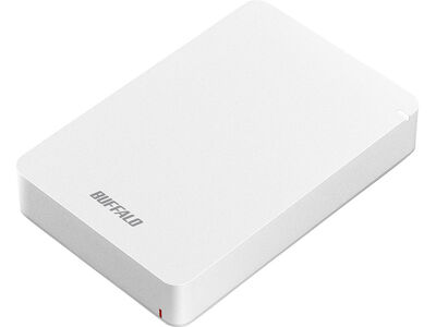 USB3.1(Gen.1)対応 耐衝撃ポータブルHDD 5TB ホワイト HD-PGF5.0U3-GWHA