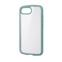 iPhone 16e/TOUGH SLIM LITE/フレームカラー/背面クリア/ストラップシート付属/グリーン PM-A25STSLFCGN