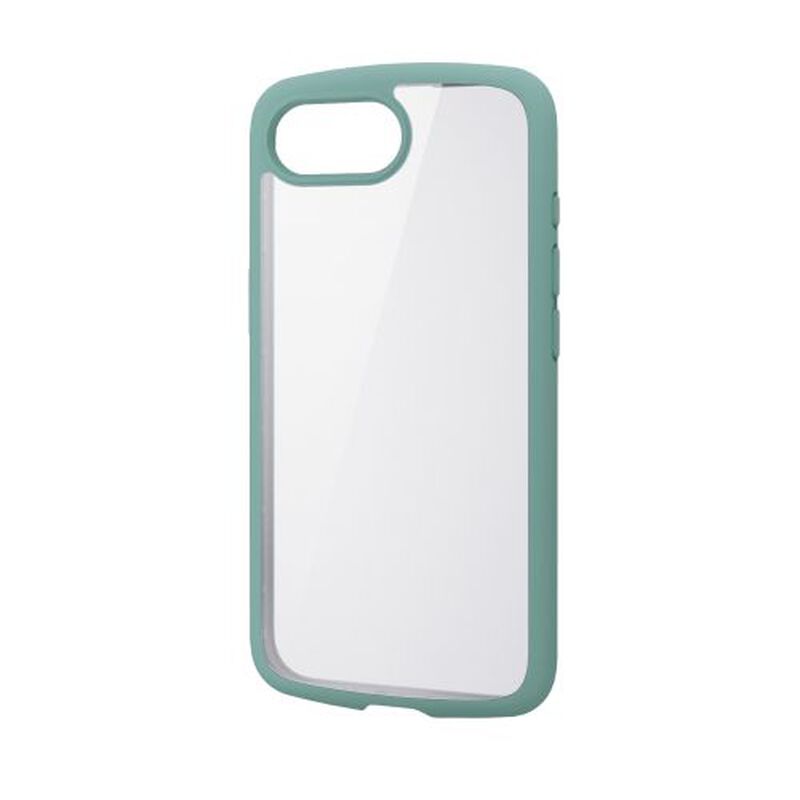 iPhone 16e/TOUGH SLIM LITE/フレームカラー/背面クリア/ストラップシート付属/グリーン PM-A25STSLFCGN