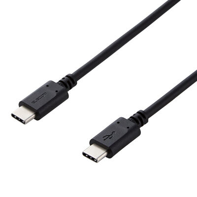スマートフォン・タブレット用USBケーブル/USB(C-C)/スタンダード/Power Delivery対応/認証品/1.5m/ブラック MPA-CC15PNBK