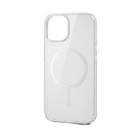 iPhone 15用ハイブリッドケース/MAGKEEP/ホワイト PM-A23AMAG02WH