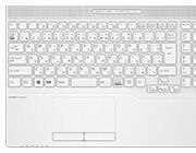 プレミアムホワイト キーボード