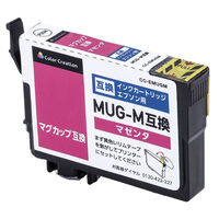 Color Creation 汎用インクカートリッジ/EPSON/MUG-M互換/マグカップ/マゼンタ CC-EMUGM