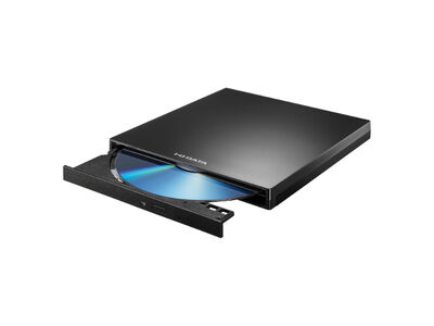 USB Type-C対応 保存ソフト付きポータブルDVDドライブ ブラック DVRP-UC8SK/H